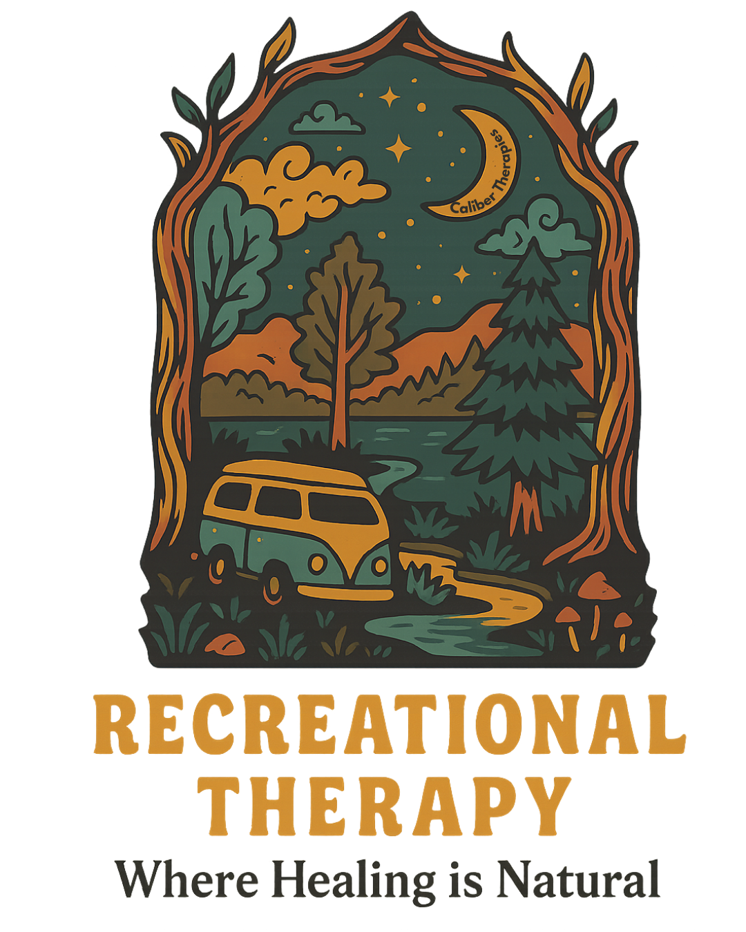 Healing is Natural–STICKER